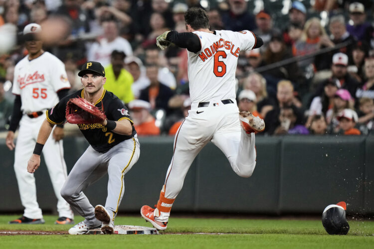 Offense struggles in Pittsburgh Pirates' 10-inning loss to Baltimore Orioles